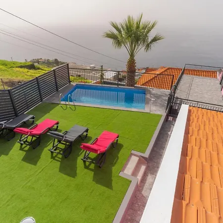 Rosa With Private Pool By Madeira וילה ריביירה בראבה