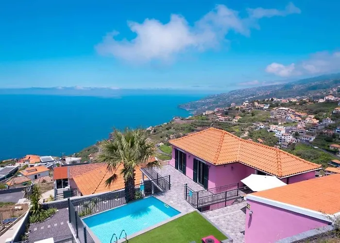 Rosa With Private Pool By Madeira Villa Ribeira Brava